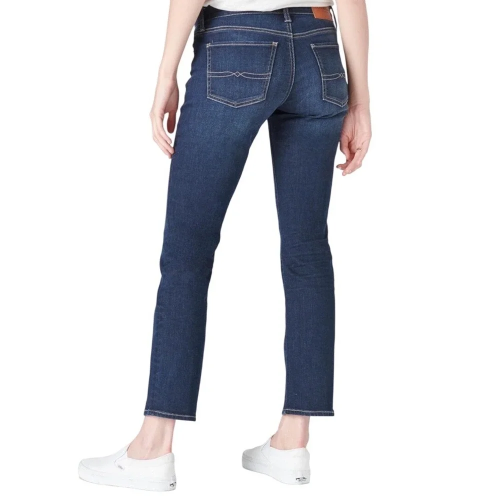 Lucky Brand Women's Dark Wash Straight Leg‎ Jeans Size 0 25